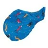 Centaur Pony Print Saddle Cover - Blue Pony Print -Ovation Store 484927 800 800
