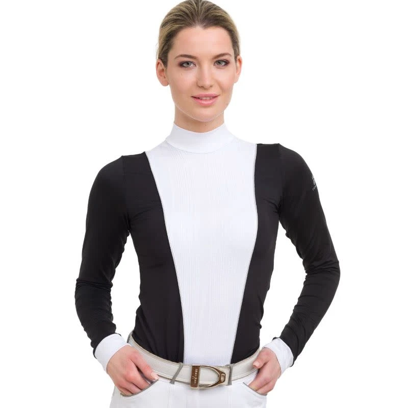 Cavalliera Women's Queen Long Sleeve Show Shirt - Black Cavalliera Women's Queen Long Sleeve Show Shirt - Black -Ovation Store 496465 800 800