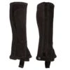 Perri's Kids' Suede Zipper Half Chaps - Black -Ovation Store 502908 800 800