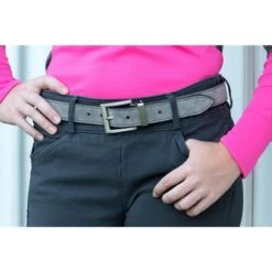 Perri's 2-in-1 Leather Suede Reversible Belt - Havana/Gray -Ovation Store 502934 800 800