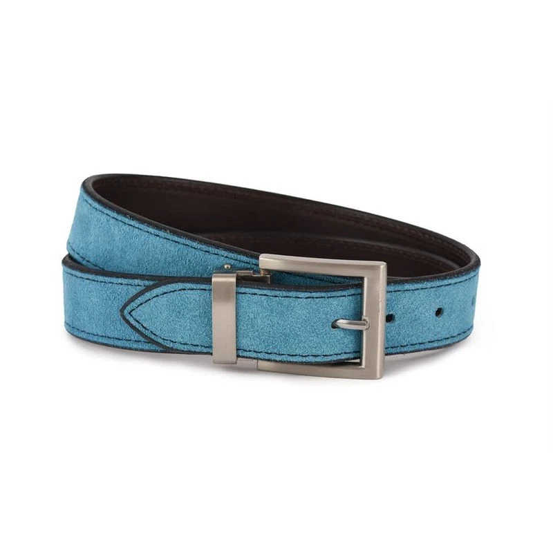 Perri's 2-in-1 Leather Suede Reversible Belt - Havana/Turquoise Perri's 2-in-1 Leather Suede Reversible Belt - Havana/Turquoise -Ovation Store 502946 800 800