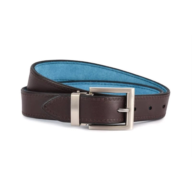 Perri's 2-in-1 Leather Suede Reversible Belt - Havana/Turquoise Perri's 2-in-1 Leather Suede Reversible Belt - Havana/Turquoise -Ovation Store 502947 800 800
