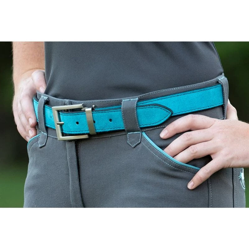 Perri's 2-in-1 Leather Suede Reversible Belt - Havana/Turquoise Perri's 2-in-1 Leather Suede Reversible Belt - Havana/Turquoise -Ovation Store 502948 800 800