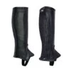 Perri's Kids' Professional Calfskin Zipper Half Chaps - Black -Ovation Store 502949 800 800