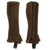 Perri's Suede Zipper Half Chaps - Brown -Ovation Store 502978 800 800