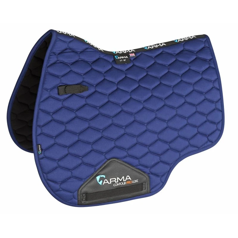 Shires ARMA Luxe Cotton Saddle Pad - Navy Shires ARMA Luxe Cotton Saddle Pad - Navy -Ovation Store 504384 800 800