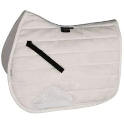Shires ARMA High Wither Suede Comfort Pad - White