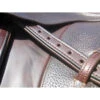 Nunn Finer Padded Nylon Center 7/8" Stirrup Leathers - Havana -Ovation Store 505374 800 800