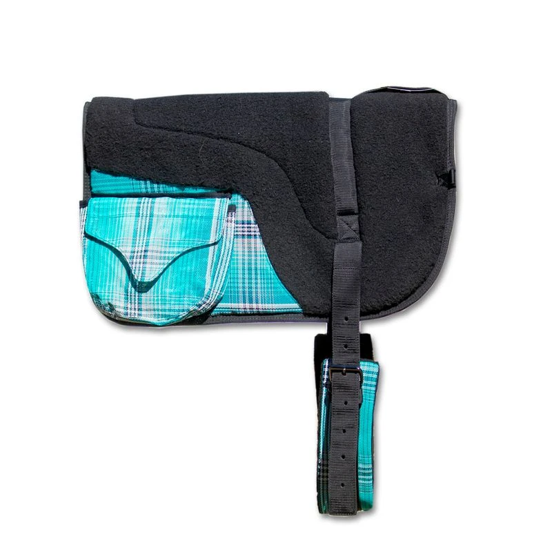 Kensington Fleece Bareback Pad w/Pockets - Atlantis Kensington Fleece Bareback Pad W/Pockets - Atlantis -Ovation Store 505925 800 800