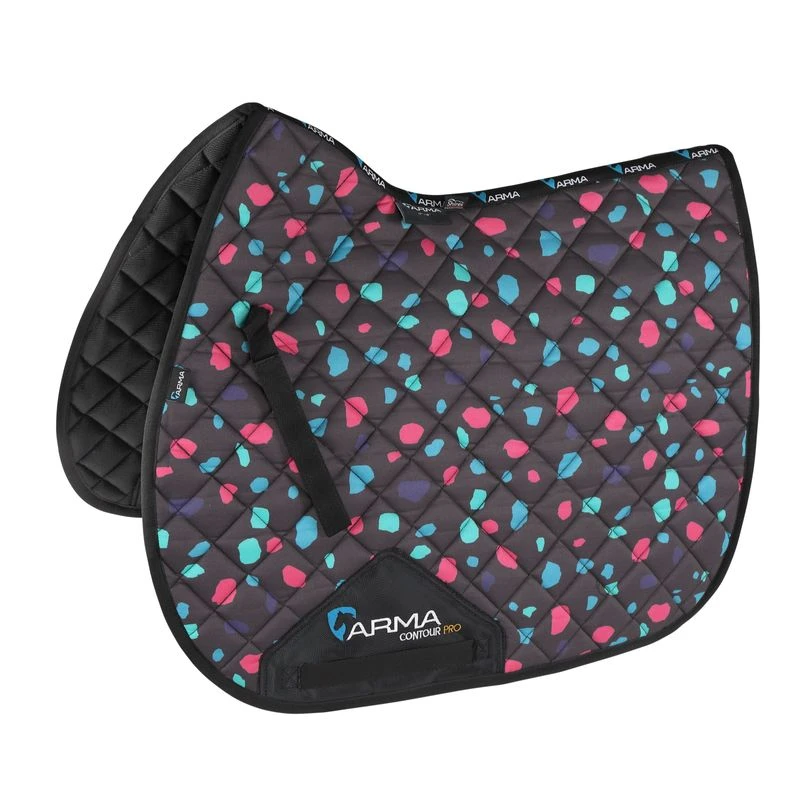 Shires ARMA Sport XC Saddle Pad - Pink Spot Shires ARMA Sport XC Saddle Pad - Pink Spot -Ovation Store 512452 800 800