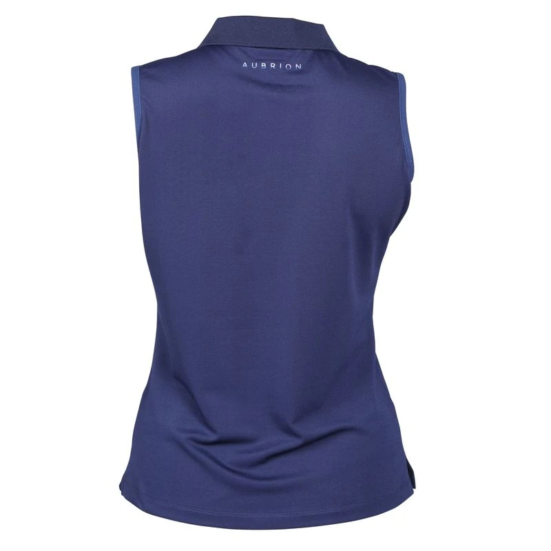 Shires Aubrion Women's Harrow Sleeveless Polo Shirt - Dark Navy Shires Aubrion Women's Harrow Sleeveless Polo Shirt - Dark Navy -Ovation Store 513103 800 800