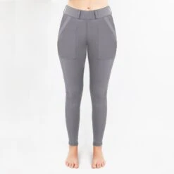 Irideon Women's Radiant Half Seat Utility Tights - Dove Grey
