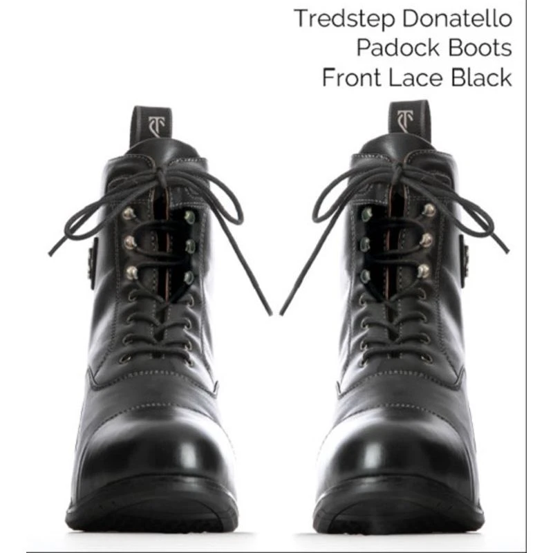 Tredstep Donatello Lace Paddock Boot - Black Tredstep Donatello Lace Paddock Boot - Black -Ovation Store 517134 800 800