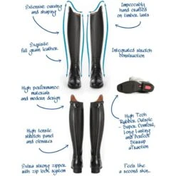 Tredstep Vasari Field Boot - Black -Ovation Store 522607 800 800