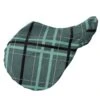 Pessoa Alpine 1200D Saddle Cover - Basil Green/Black Plaid -Ovation Store 533805 800 800