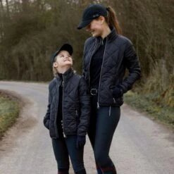 Horze Kids' Cap W/Crystal Detailing - Dark Navy -Ovation Store 534150 800 800