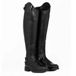 Horze Women's Cleo Shiny Top Field Boots - Black