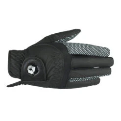 Finntack Norte Synthetic Leather Gloves - Black/Grey -Ovation Store 552706 800 800