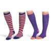 Shires Two Pack Bamboo Socks - Purple -Ovation Store 553764 800 800