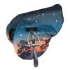 Shires Print Waterproof Ride On Saddle Cover - Winter Sunset -Ovation Store 558074 800 800