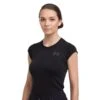 Cavalliera Women's Bit Short Sleeve Tee Shirt - Black -Ovation Store 558927 800 800