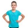 Cavalliera Women's Blue Horse Short Sleeve Cotton Top - Turquoise -Ovation Store 559158 800 800