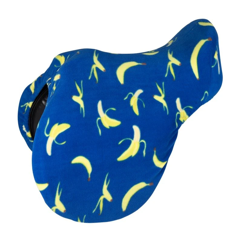 Shires Printed Fleece Saddle Cover - Banana Shires Printed Fleece Saddle Cover - Banana -Ovation Store 563653 800 800