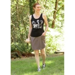 EQL Women's Stretch-Lite Skirt - Driftwood -Ovation Store 567016 800 800