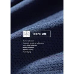 Kerrits Kids' Ice Fil Lite Short Sleeve Shirt - Navy -Ovation Store 569108 800 800