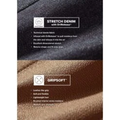 Kerrits Kids' Stretch Denim Knee Patch Breeches - Classic Dark Blue -Ovation Store 570809 800 800