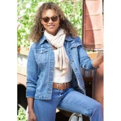 EQL Women's In Motion Jean Jacket - Light Wash 4 EQL Women's In Motion Jean Jacket - Light Wash -Ovation Store 580172 800 800