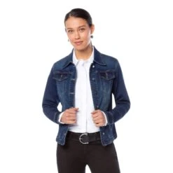 EQL Women's In Motion Jean Jacket - Midnight Wash -Ovation Store 580251 800 800