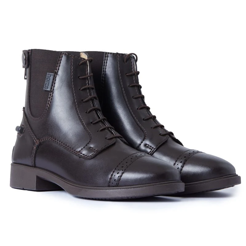 Horze Kids' Kilkenny Polyurethane Jodhpur Boots - Brown Horze Kids' Kilkenny Polyurethane Jodhpur Boots - Brown -Ovation Store 581346 800 800