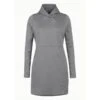 EQL Women's Weekender Fleece Hoodie Dress - Heather Grey 2 EQL Women's Weekender Fleece Hoodie Dress - Heather Grey -Ovation Store 582451 800 800