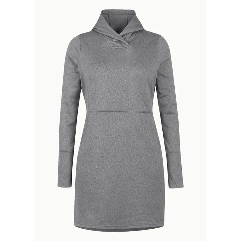 EQL Women's Weekender Fleece Hoodie Dress - Heather Grey EQL Women's Weekender Fleece Hoodie Dress - Heather Grey -Ovation Store 582451 800 800