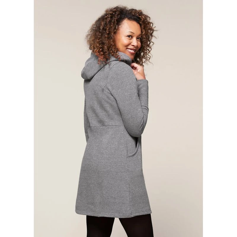 EQL Women's Weekender Fleece Hoodie Dress - Heather Grey EQL Women's Weekender Fleece Hoodie Dress - Heather Grey -Ovation Store 582453 800 800