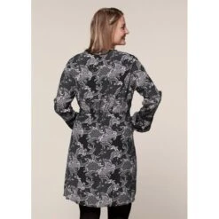 EQL Women's Ecovero Boheme Tunic Dress - Black Patchwork Paisley 4 EQL Women's Ecovero Boheme Tunic Dress - Black Patchwork Paisley -Ovation Store 582615 800 800