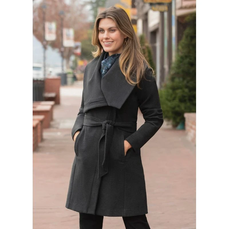 EQL Women's Brushed Ponte Uptown Jacket - Heather Black EQL Women's Brushed Ponte Uptown Jacket - Heather Black -Ovation Store 585146 800 800