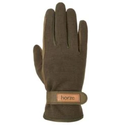 Horze Maya Winter Gloves - Dark Olive