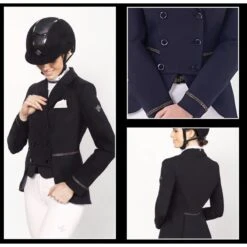 Fair Play Women's Florine Short Tail Coat - Navy -Ovation Store 592880 800 800