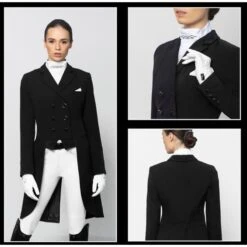 Fair Play Women's Dorothee Shadbelly Coat - Black -Ovation Store 593055 800 800