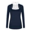 Fair Play Women's Lorella Long Sleeve Competition Shirt - Navy/White -Ovation Store 594287 800 800