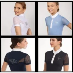 Fair Play Women's Cecile Short Sleeve Competition Shirt - White -Ovation Store 595014 800 800