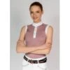 Fair Play Women's Cecile Rose Gold Sleeveless Competition Shirt - Dusty Pink -Ovation Store 595111 800 800