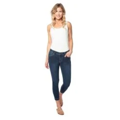 EQL Women's In Motion Cropped Jean - Midnight Wash 4 EQL Women's In Motion Cropped Jean - Midnight Wash -Ovation Store 598718 800 800