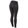 Horze Women's Queenie Silicone Full Seat Breeches W/Crystals - Black -Ovation Store 599925 800 800