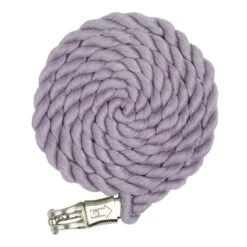 Horze Stanford Lead W/Panic Snap - Grey Ridge Purple