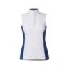 Kerrits Women's Affinity Sleeveless Show Shirt - True Blue/Iron Bouquet -Ovation Store 610511 800 800