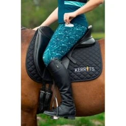 Kerrits Women's Momentum Pocket Tights - Topaz Brushstroke -Ovation Store 612068 800 800