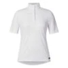 Kerrits Women's Encore Short Sleeve Show Shirt - White/Lucky Diamond -Ovation Store 612928 800 800